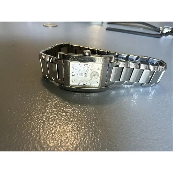 ESQ MOVADO Women's Swiss Quartz Watch Silver‎ E5298 Stainless Steel - Picture 5 of 10